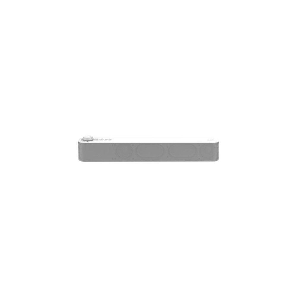 MINI SOUNDBAR ATLANTIS P003-C0820-W BT v5.3 20W Jack 3,5mm TWS include batteria 2400mAh Radio USB MicroSD Bianco