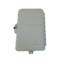 CASSETTO DA ESTERNO 4 PORTE (8 FIBRE) PER CONNETTORI FIBRA OTTICA SC SIMPLEX O LC DUPLEX PER APPLICAZIONI FTTH IP67 - LKBOXFT4S