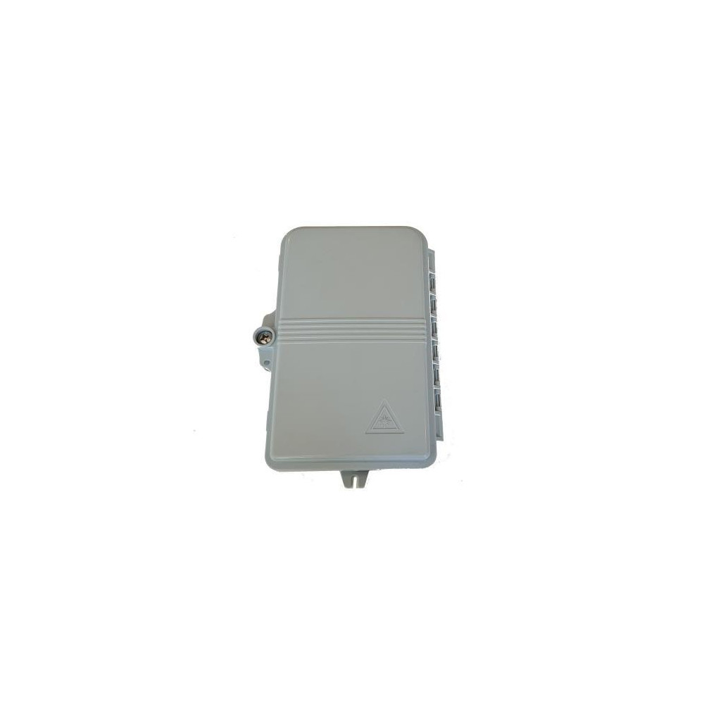 CASSETTO DA ESTERNO 4 PORTE (8 FIBRE) PER CONNETTORI FIBRA OTTICA SC SIMPLEX O LC DUPLEX PER APPLICAZIONI FTTH IP67 - LKBOXFT4S