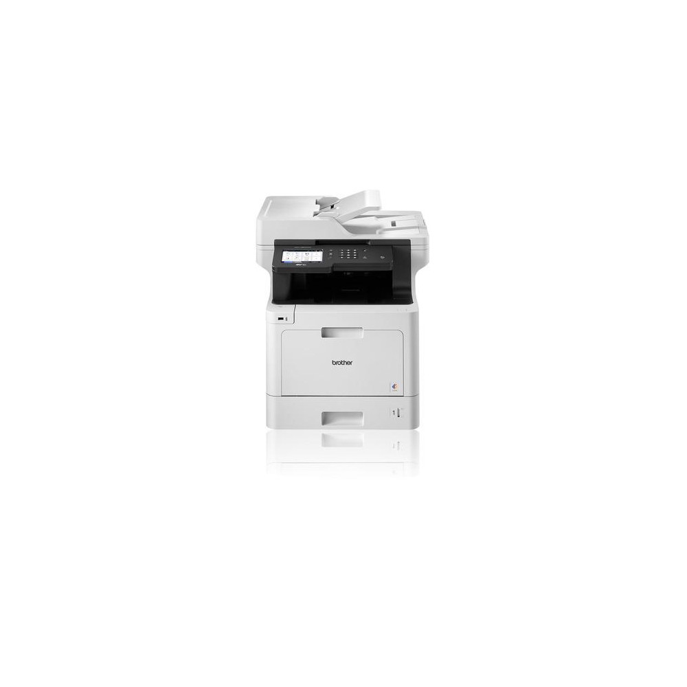 MULTIFUNZIONE BROTHER LASER COLORI MFC-L8900CDW A4 31PPM 512MB 250FF FAX DADF Single Pass DUPLEX LAN USB2.0 WiFi LCD 12.6cm