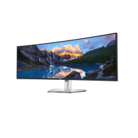 DELL UltraSharp U4924DW Monitor PC 124,5 cm (49") 5120 x 1440 Pixel 5K Ultra HD LCD Nero, Argento