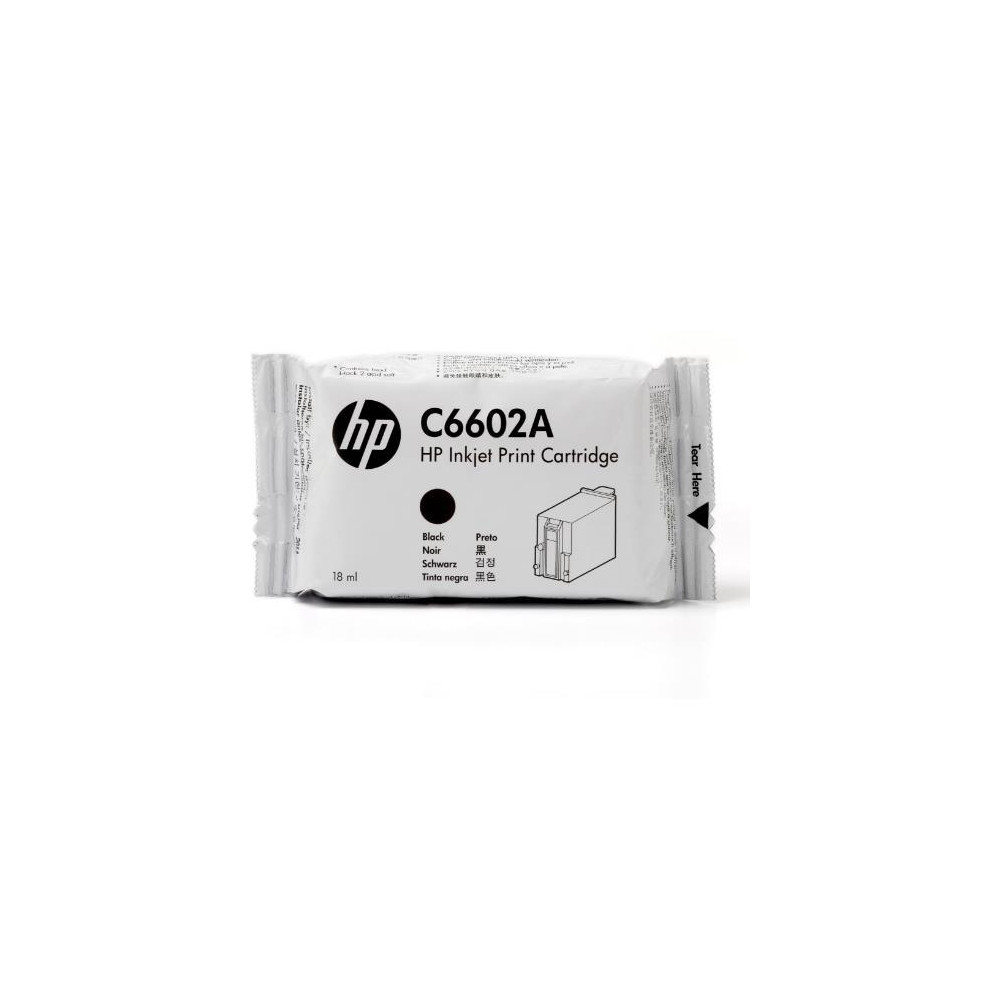 ORIGINAL HP Cartuccia d'inchiostro nero C6602A SPS 18ml 18ml inchiostro TIJ 1.0