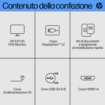 HP Monitor E27 G5 FHD