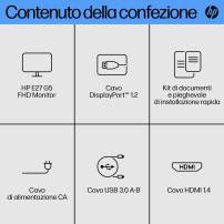 HP Monitor E27 G5 FHD