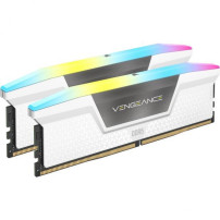 DDR5 32GB KIT 2x16GB PC 6000 Corsair Vengeance RGB CMH32GX5M2E6000C36W  weiß