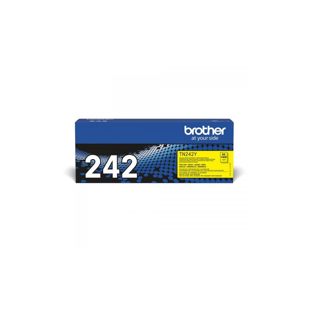 ORIGINAL Brother toner giallo TN-242Y 242 ~1400 Seiten