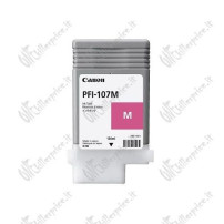 ORIGINAL Canon Cartuccia d'inchiostro magenta PFI-107m 6707B001 130ml