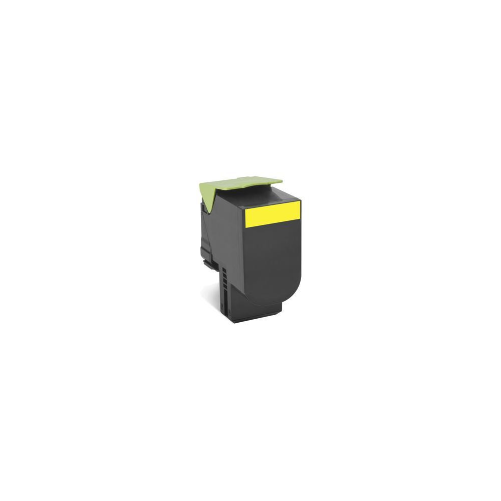 ORIGINAL Lexmark toner giallo 702Y 70C20Y0 ~1000 Seiten cartuccia di stampa riutilizzabile