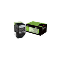 ORIGINAL Lexmark toner nero 802K 80C20K0 ~1000 Seiten cartuccia di stampa riutilizzabile