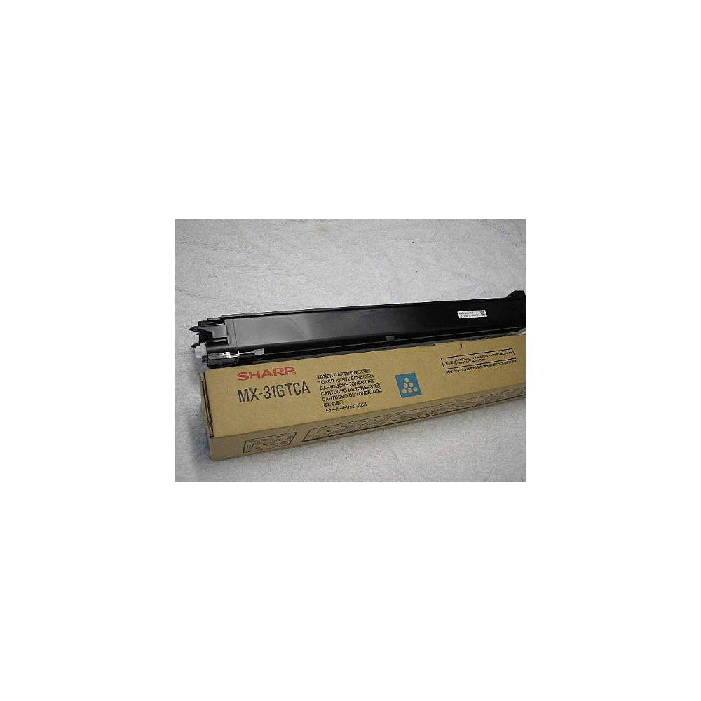 ORIGINAL Sharp toner ciano MX-31GTCA ~15000 Seiten