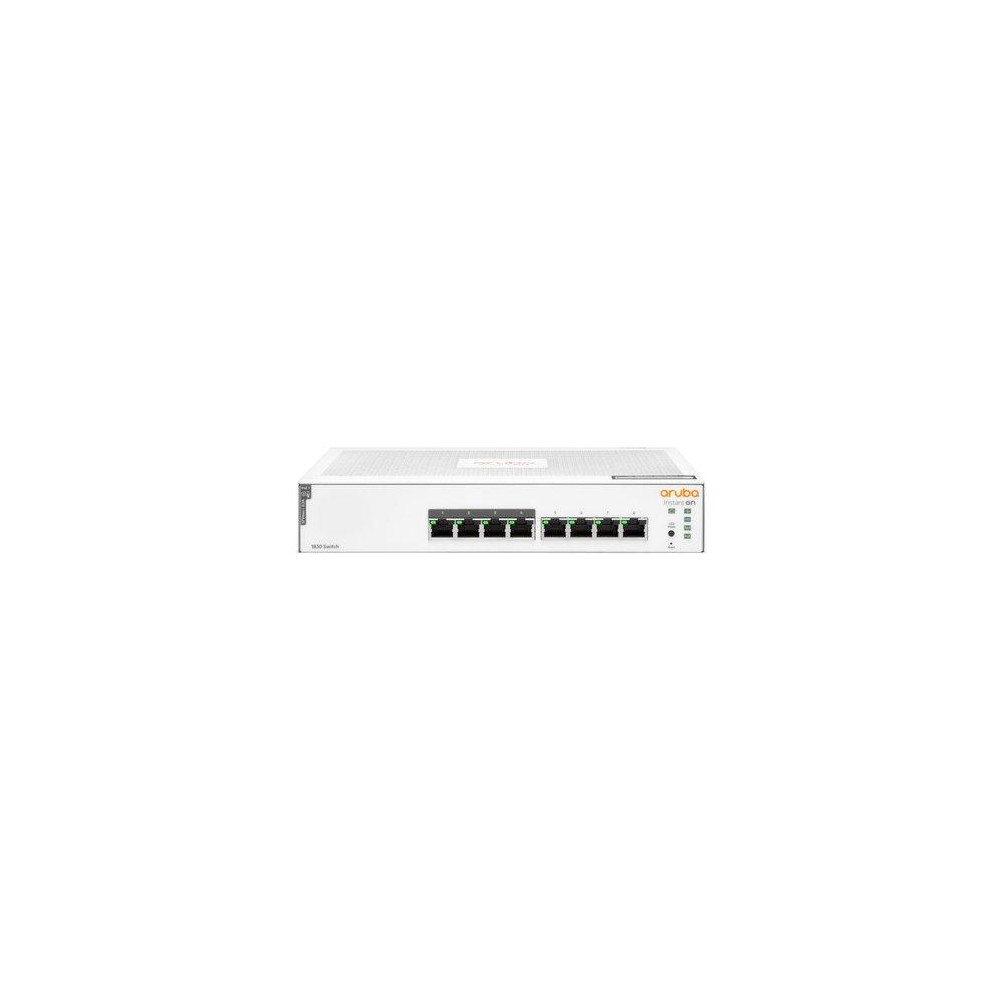 HPE Networking Instant On Switch Series 1830 JL811A 8G MANAGED POE+ (65W) 4X10/100/1000 + 4X10/100/1000 POE+ GARANZIA A VITA