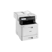 MULTIFUNZIONE BROTHER LASER COLORI MFC-L8900CDW A4 31PPM 512MB 250FF FAX DADF Single Pass DUPLEX LAN USB2.0 WiFi LCD 12.6cm