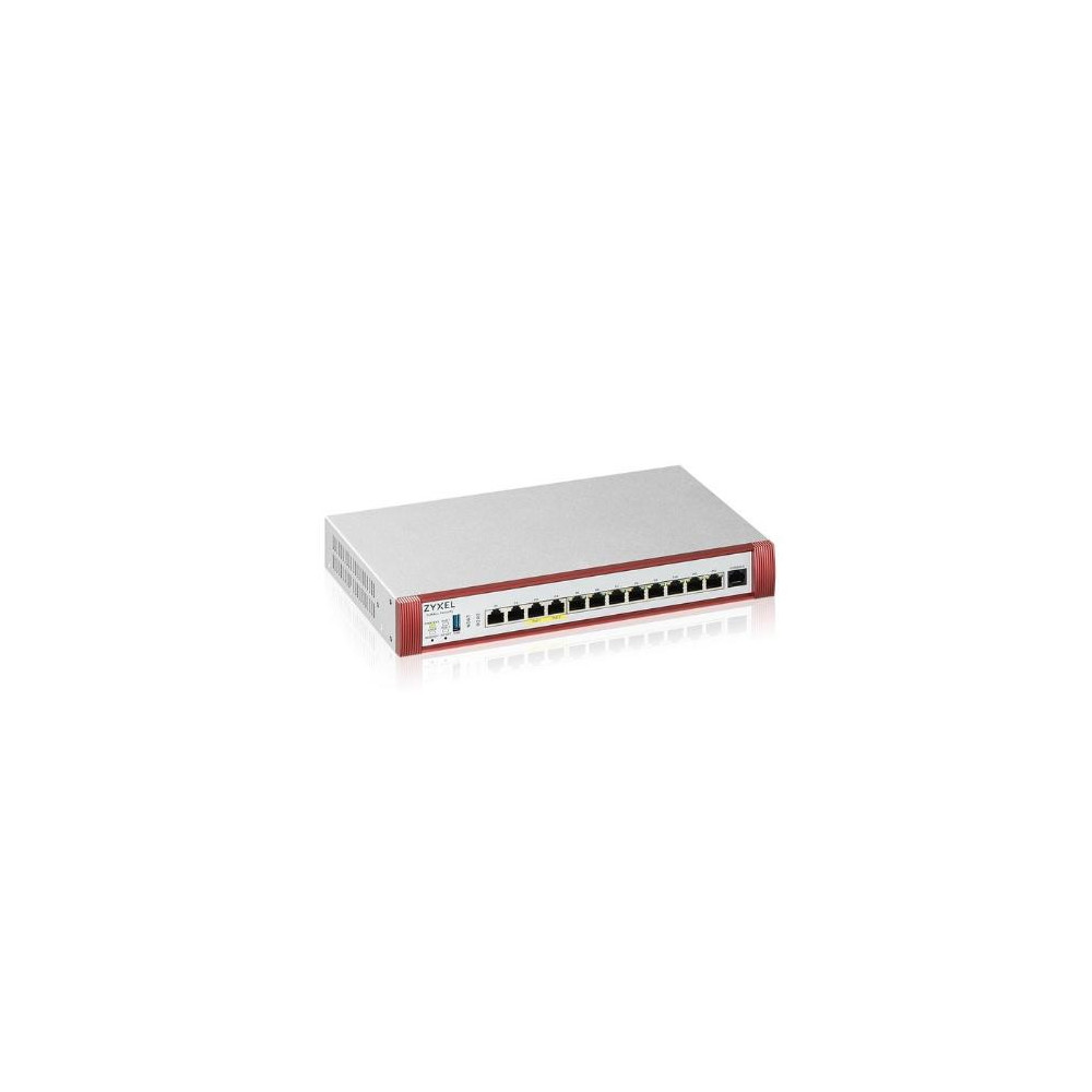 FIREWALL ZYXEL USGFlex Security Gateway 500H VPN:300 IPSec/L2TP, 150 SSL WAN, 8xLAN + 2x2.5 + 2x2.5 POE +1Y Sec Pack x300 utenti