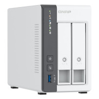 QNAP TS-216G server NAS e di archiviazione Tower Cortex-A Cortex-A55 4 GB HDD Bianco