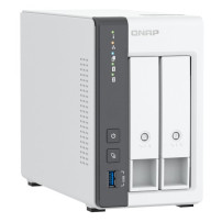 QNAP TS-216G server NAS e di archiviazione Tower Cortex-A Cortex-A55 4 GB HDD Bianco