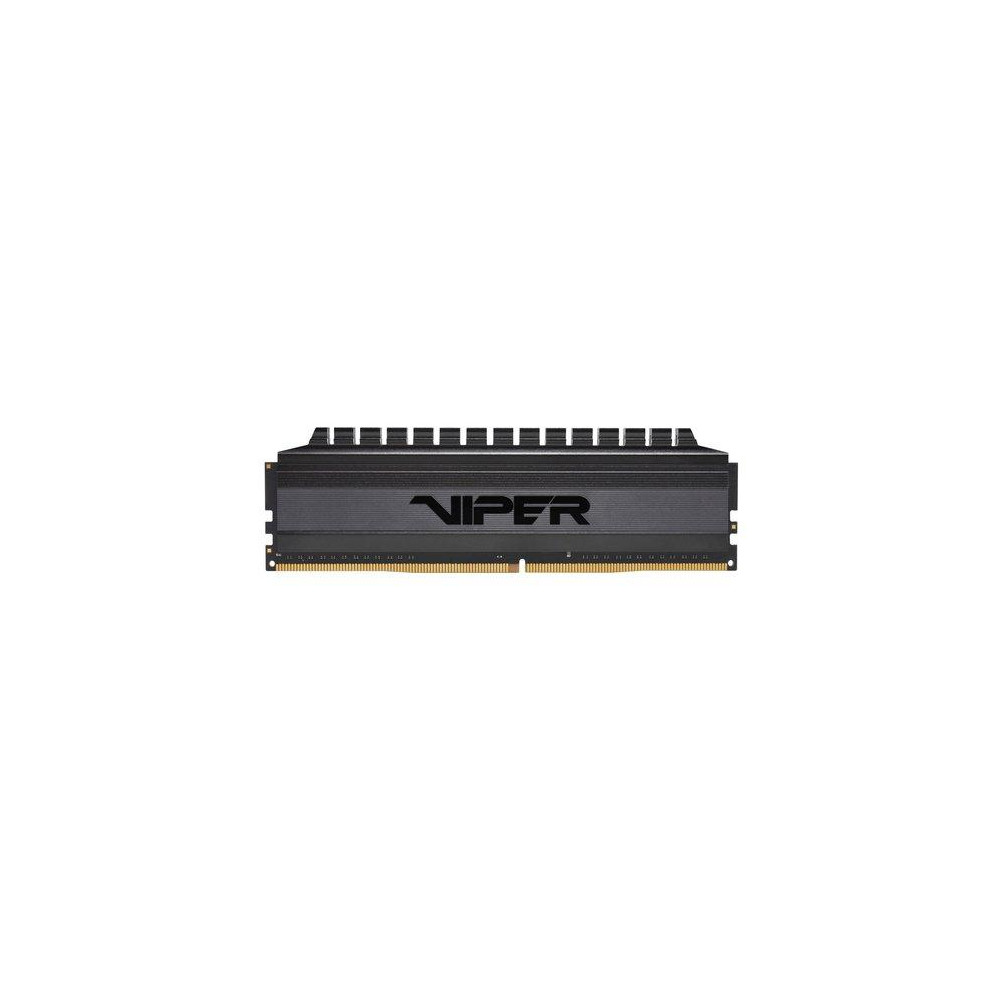 KIT DDR4 PATRIOT "VIPER 4 BLACKOUT" 8GB (2x4GB) 3200Mhz CL16 - DUAL CHANNEL PVB48G320C6K