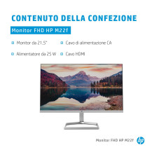 HP Monitor FHD M22f