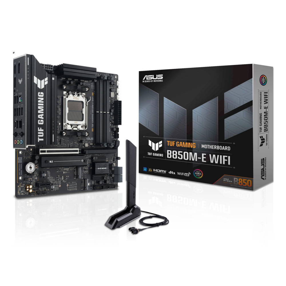 ASUS TUF B850M-E Gaming WIFI (AM5) (D) ASUS TUF B850M-E Gaming WIFI (AM5) (D)