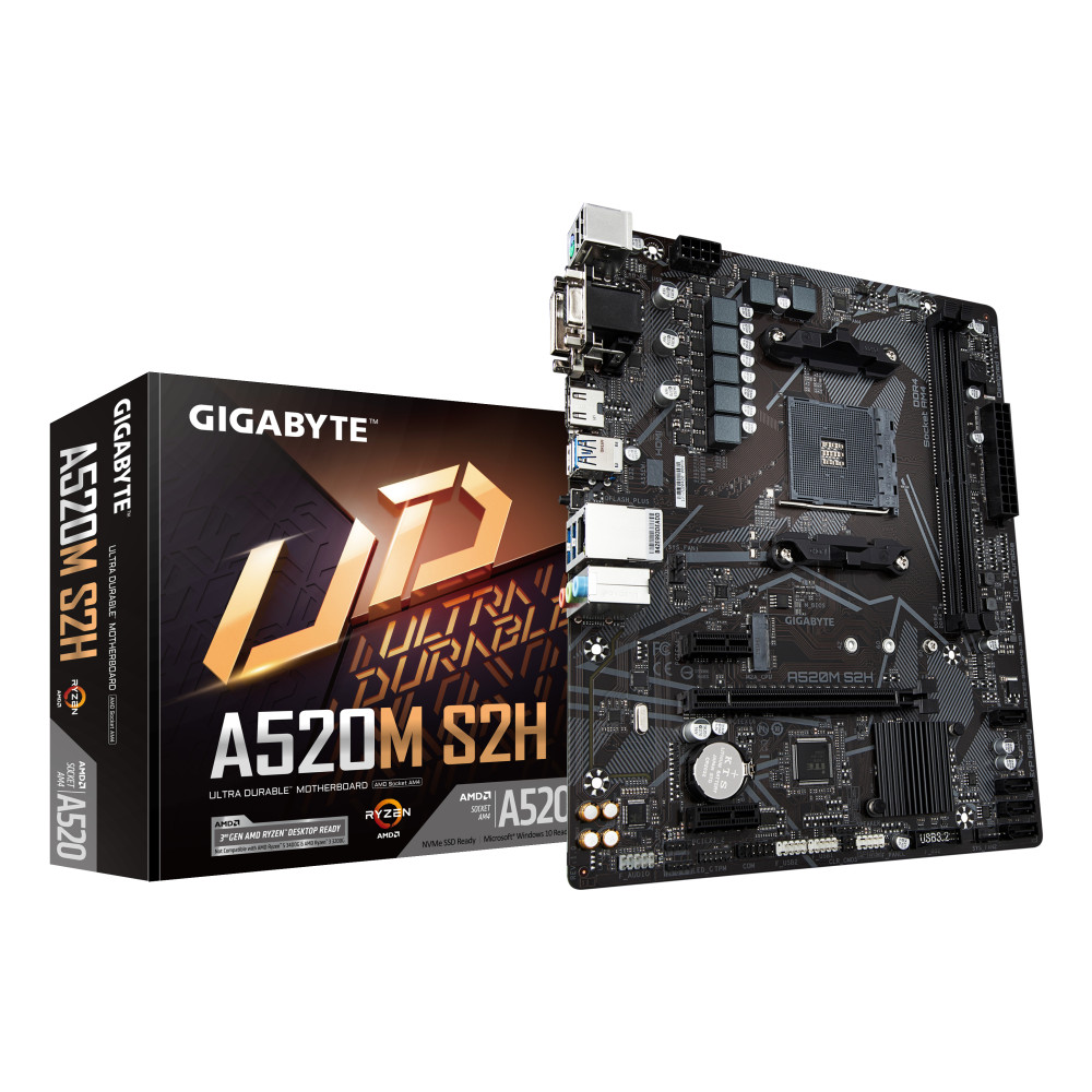 Gigabyte GA-A520M-S2H (AM4) (D) Gigabyte GA-A520M-S2H (AM4) (D)