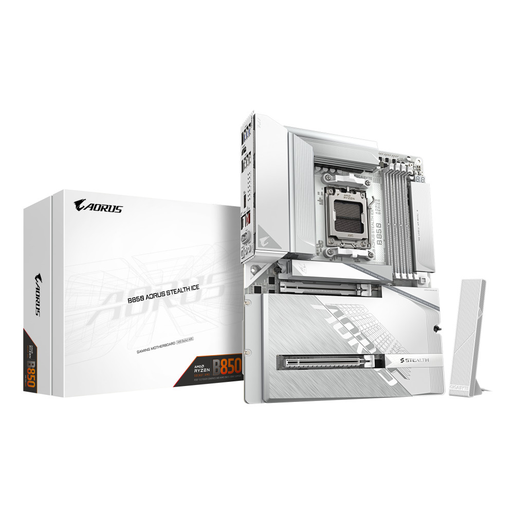 Gigabyte GA-B850 A STEALTH ICE (AM5) (D) Gigabyte GA-B850 A STEALTH ICE (AM5) (D)