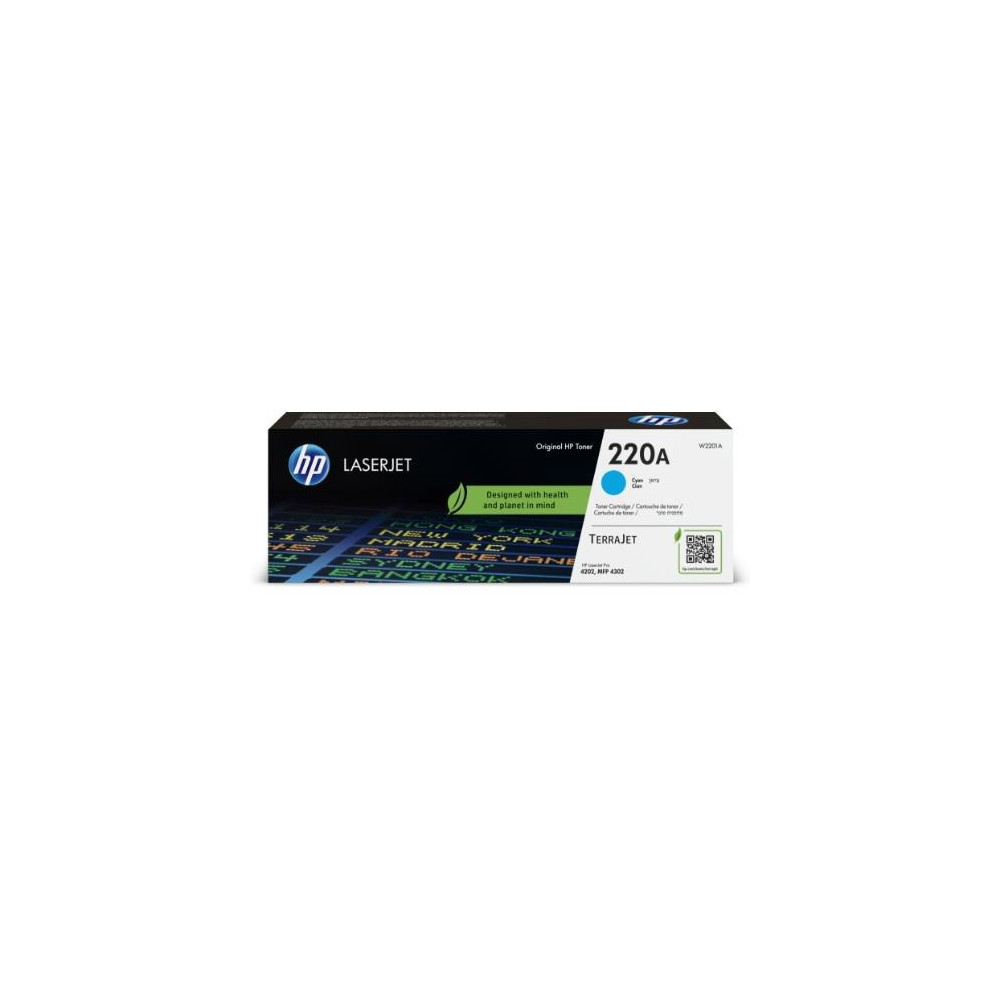 ORIGINAL HP toner ciano W2201A 220A ~1800 Seiten Cartuccia toner originale ciano LaserJet HP 220A