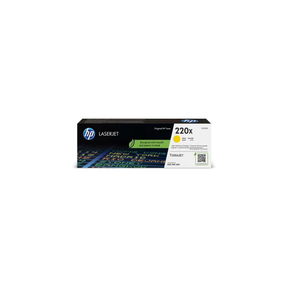 ORIGINAL HP toner giallo W2202X 220X ~5500 Seiten Cartuccia toner originale giallo LaserJet HP 220X
