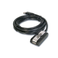 EXTENDER DIGITUS USB A TO USB A, M/F, 5MT, portata massima fino a 10mt, (PROLUNGA) NERO, DA70130