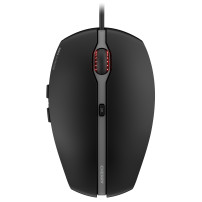 Mouse Cherry Gentix 4K wired black (JM-0340-2)