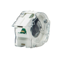 ORIGINAL Brother Etichette Violetto / Bianco CZ-1001 9 mm Rotolo di etichette colorate 9 mm x 5 m, autoadesive