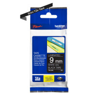 ORIGINAL Brother Nastro Bianco su nero TZe-325 TZ-325 9 mm x 8 m, laminato