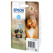 ORIGINAL Epson Cartuccia d'inchiostro ciano (chiaro) C13T37954010 378XL ~830 Seiten 10,3ml