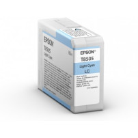 ORIGINAL Epson Cartuccia d'inchiostro ciano (chiaro) C13T850500 T8505 80ml