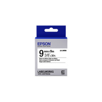 ORIGINAL Epson Nastro Nero su bianco LK-3WBN C53S653003