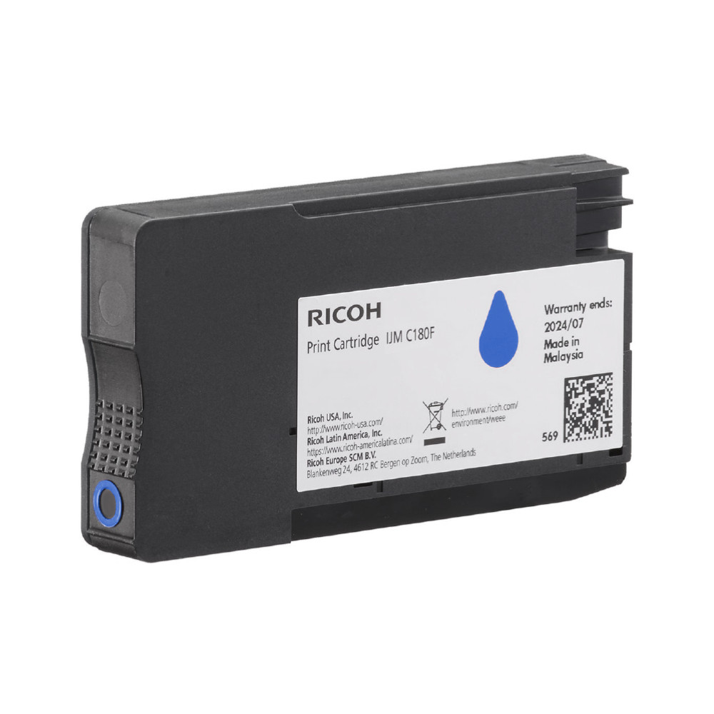 ORIGINAL Ricoh Cartuccia d'inchiostro ciano 408518 IJM C180F ~1600 Seiten