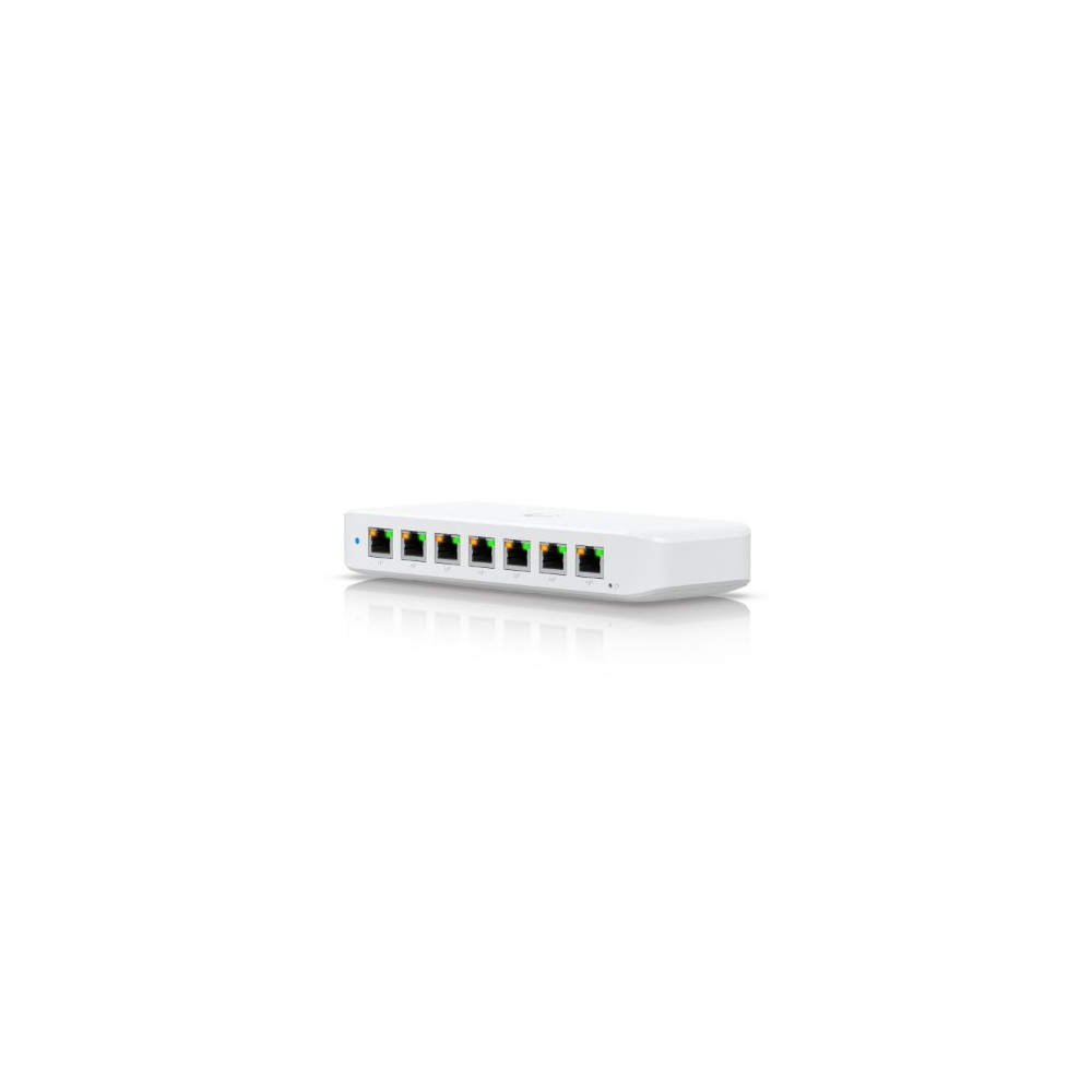UBIQUITI SWITCH USW-Ultra 7 PoE+ 1 Porta Input PoE++ 42W TOTAL POE SUPPLY USW-Ultra UBIQUITI