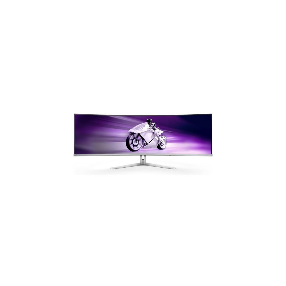 MONITOR PHILIPS 49" OLED 32:9 CURVED 49M2C8900/00 VA 5120x1440 240HZ 0.03ms 30W MM Reg.H 2HDMI DP RJ45 USB-C docking Silver