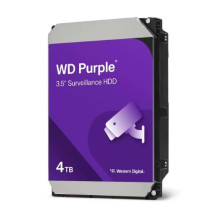 HD WD SATA3 4TB 3.5" PURPLE INTELLIPOWER 256mb cache 24x7 - (Ideali per DVR/PVR) WD44PURZ - Gar. 3 anni WD44PURZ WD