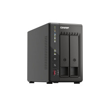 QNAP TS-253E NAS Tower Intel® Celeron® J6412 8 GB 0 TB QNAP QTS Nero