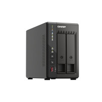 QNAP TS-253E NAS Tower Intel® Celeron® J6412 8 GB 0 TB QNAP QTS Nero