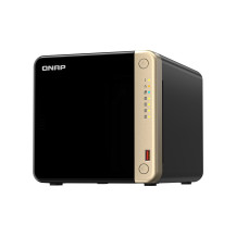 QNAP TS-464 NAS Tower Intel® Celeron® N5095 8 GB DDR4 0 TB QNAP QTS Nero