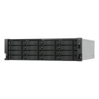 QNAP TS-H1677AXU-RP Server di archiviazione Armadio (3U) AMD Ryzen™ 7 7745 32 GB DDR5 0 TB QNAP QTS Nero, Grigio