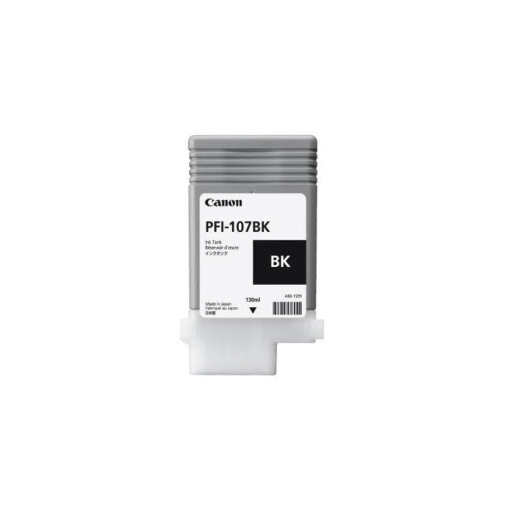 CANON SERBATOIO INCH. BLACK PFI-107 BK SINGOLO (130ml) x IPF 670 680 685 770 780 785
