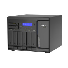 QNAP TS-h886 NAS Tower Intel® Xeon® D D-1602 8 GB DDR4 0 TB QuTS hero Nero