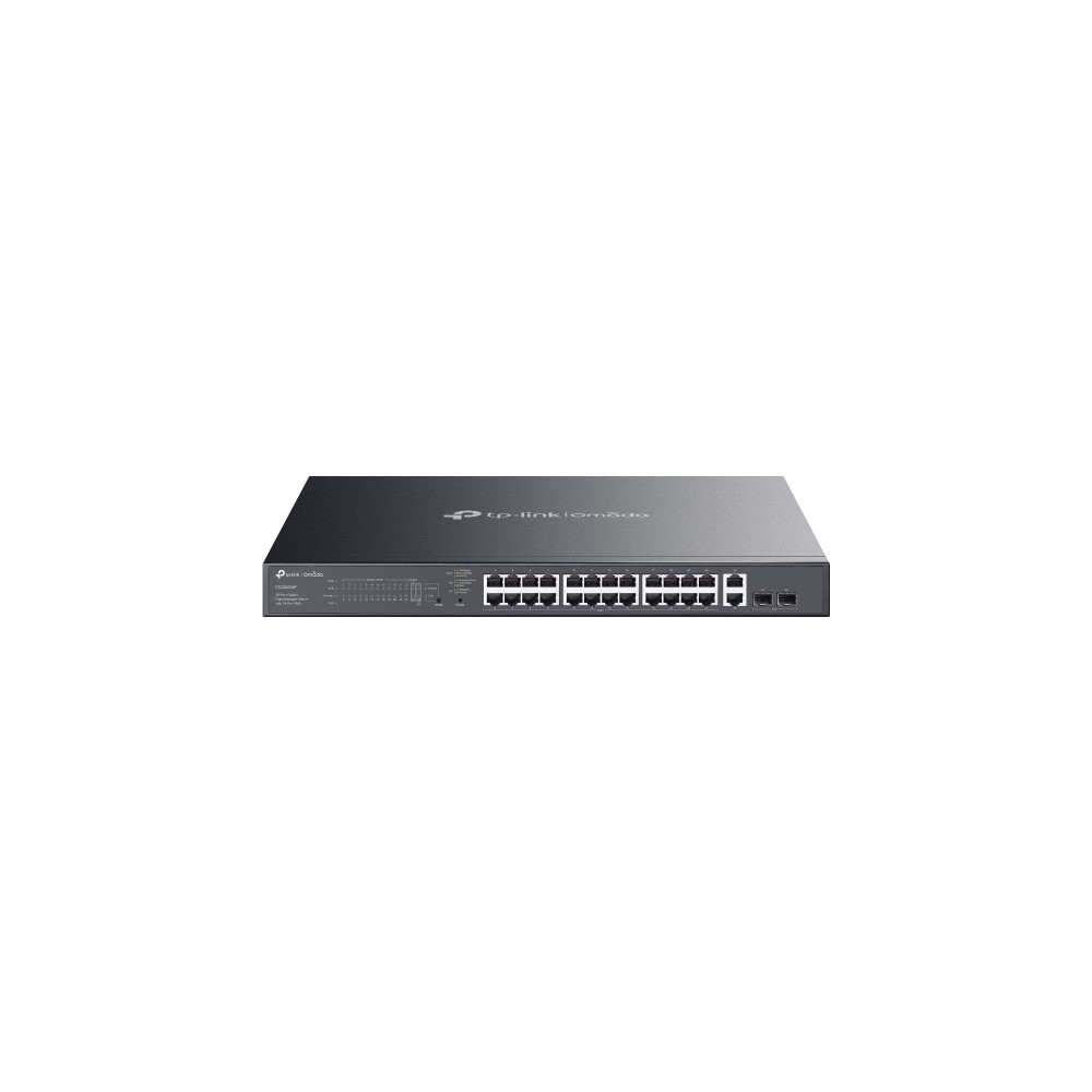 SWITCH TP-LINK OMADA ES228GMP 24P PoE+ GIGABIT 10/100/1000Mbps RJ45+2P GIGABIT NO PoE+2P SFP Budget 384W Easy Managed Switch
