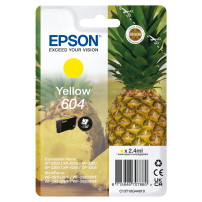 ORIGINAL Epson Cartuccia d'inchiostro giallo C13T10G44010 604 ~130 Seiten 2,4ml