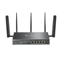 ROUTER TP-LINK ER706W-4G GIGABIT VPN 4G AX3000 1P Gigabit SFP WAN/LAN,1P Gigabit RJ45 WAN,4P GigabitWAN/LAN RJ45 1Nano SIM slot