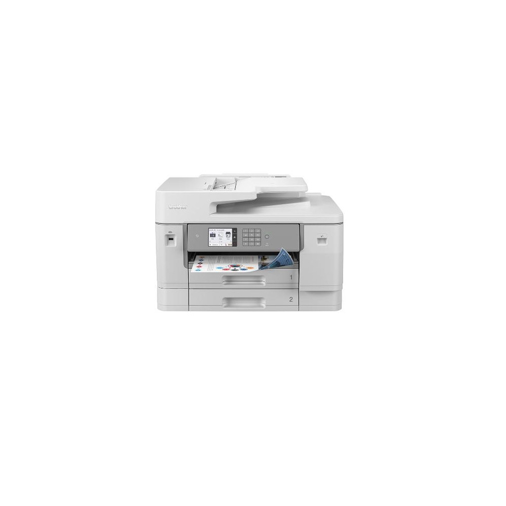 MULTIFUNZIONE BROTHER INK MFC-J6955DW A3 30ipm 250+250+100FF FAX DADF Single Pass DUPLEX LAN USB2.0 WiFi LCD 8.8cm