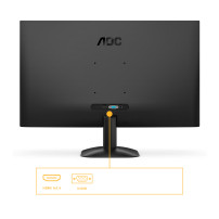 MONITOR AOC LED 27" Wide 27B35HM VA 1920x1080 100HZ 4ms 250cd/mq 3.000:1 VGA HDMI