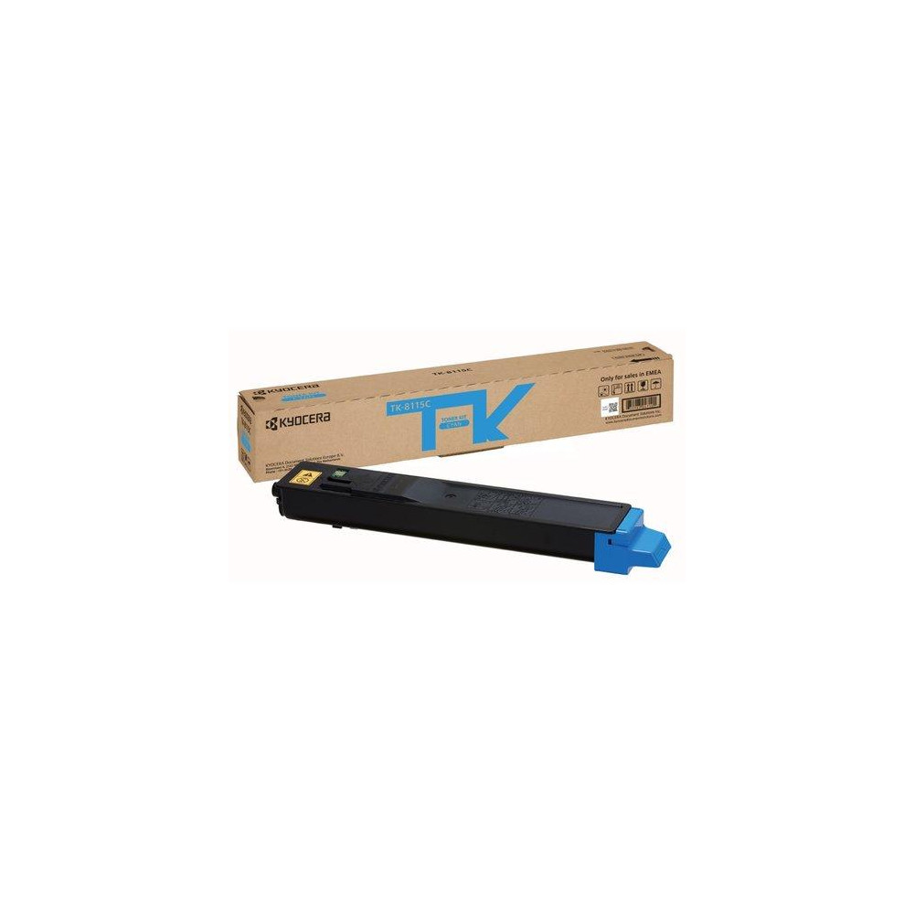 TONER KYOCERA TK-8115C Ciano 6.000PP x M8124cidn M8130cidn