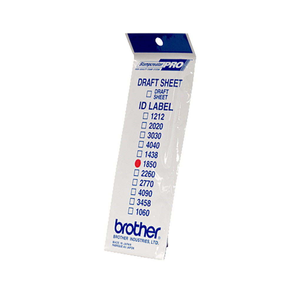 BROTHER ID1850 ETICHETTE 18X50mm